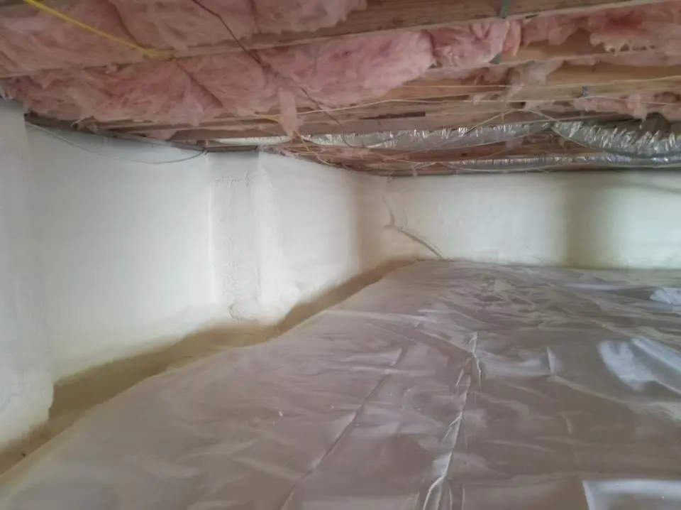 Crawl space encapsulation with closed-cell spray foam for Roof Maintenance in Spanaway